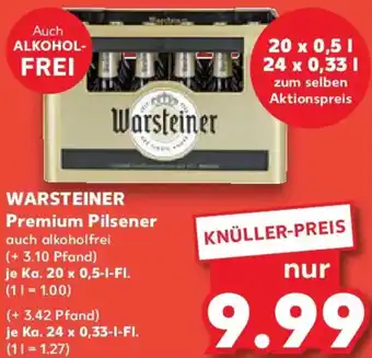 Kaufland WARSTEINER Premium Pilsener Angebot