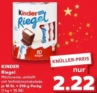 Kaufland KINDER Riegel Angebot