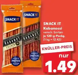 Kaufland SNACK IT Kabanossi Angebot