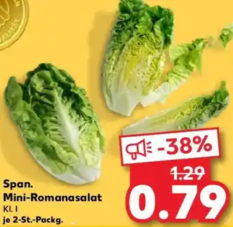 Kaufland Span. Mini-Romanasalat Angebot