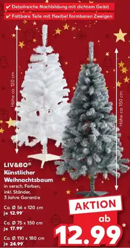 Kaufland LIV&BO Künstlicher Weihnachtsbaum Angebot