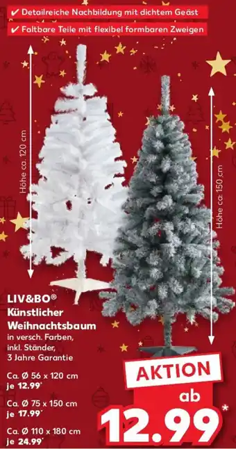 Kaufland LIV&BO Künstlicher Weihnachtsbaum Angebot