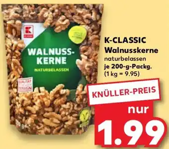 Kaufland K-CLASSIC Walnusskerne Angebot