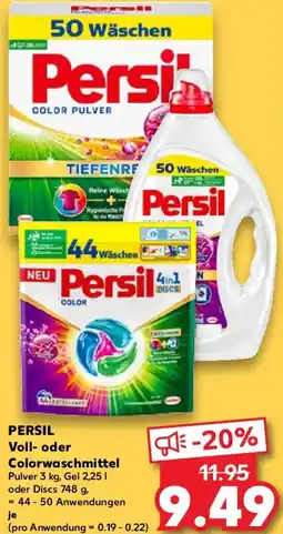 Kaufland PERSIL Voll- oder Colorwaschmittel Angebot