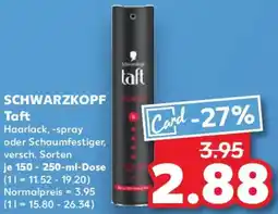Kaufland SCHWARZKOPF Taft Angebot