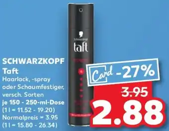 Kaufland SCHWARZKOPF Taft Angebot