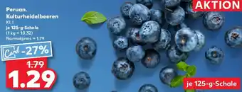 Kaufland Peruan. Kulturheidelbeeren Angebot