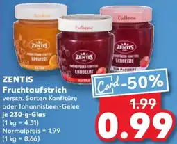 Kaufland ZENTIS Fruchtaufstrich Angebot