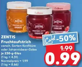 Kaufland ZENTIS Fruchtaufstrich Angebot