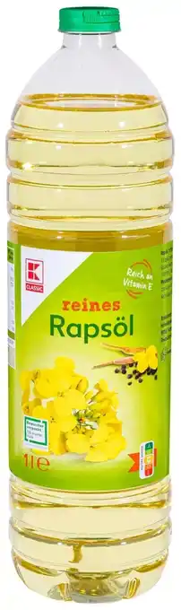 Kaufland K-Classic Reines Rapsöl Angebot