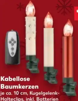 Kaufland Kabellose LED Baumkerzen Angebot