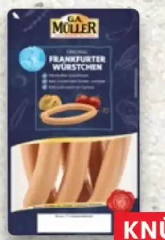 Kaufland G.A. Müller Original Frankfurter Würstchen Angebot