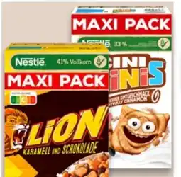 Kaufland Nestlé Lion Cereals Karamell und Schokolade Maxi Pack Angebot