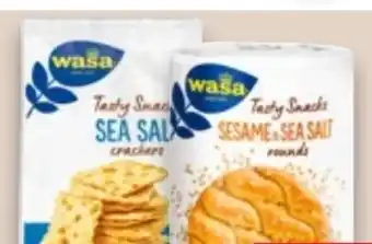 Kaufland Wasa Tasty Snacks Rosmary & Sea Salt crisps Angebot