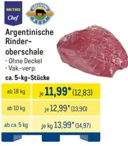 METRO METRO Chef Argentinische Rinderoberschale Angebot