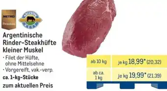 METRO METRO Premium Argentinische Rinder-Steakhüfte kleiner Muskel Angebot