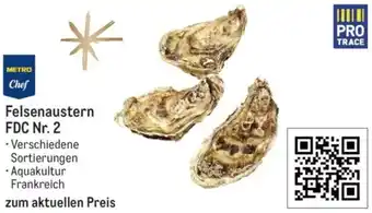 METRO METRO Chef Felsenaustern FDC Nr. 2 Angebot