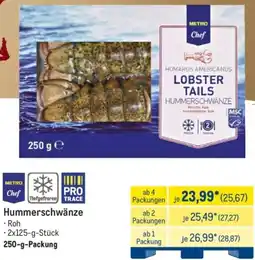 METRO METRO Chef Hummerschwänze Angebot