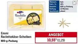METRO Emmi Raclettekäse-Scheiben Angebot