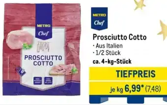 METRO METRO Chef Prosciutto Cotto Angebot