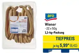 METRO aro Wiener Angebot