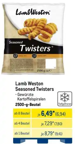 METRO Lamb Weston Seasoned Twisters Angebot