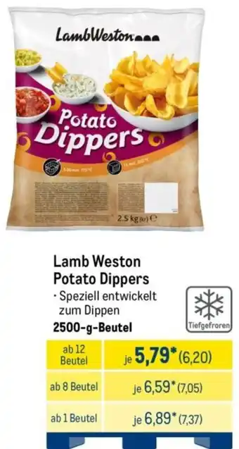 METRO Lamb Weston Potato Dippers Angebot