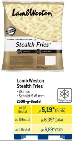 METRO Lamb Weston Stealth Fries Angebot