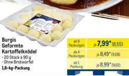 METRO Burgis Geformte Kartoffelknödel Angebot