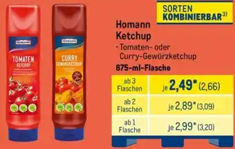 METRO Homann Ketchup Angebot