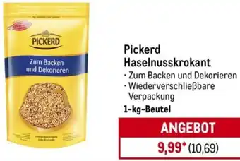 METRO Pickerd Haselnusskrokant Angebot