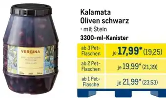 METRO Kalamata Oliven schwarz Angebot