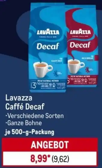 METRO Lavazza Caffé Decaf Angebot