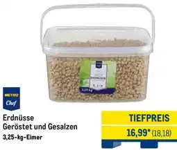 METRO METRO Chef Erdnüsse Geröstet und Gesalzen Angebot