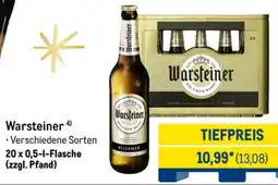 METRO Warsteiner Angebot