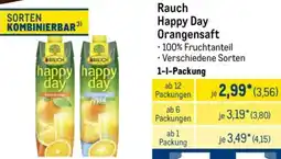 METRO Rauch Happy Day Orangensaft Angebot