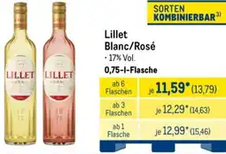 METRO Lillet Blanc/Rosé Angebot