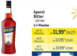 METRO Aperol Bitter Angebot