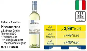 METRO Mezzacorona Angebot