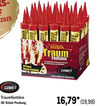 METRO COMET Traumfontäne Angebot