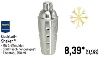METRO METRO PROFESSIONAL Cocktail Shaker Angebot