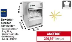 METRO METRO PROFESSIONAL Eiswürfelbereiter GIM1026B Angebot
