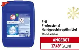 METRO Pril Professional Handgeschirrspülmittel Angebot