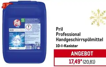 METRO Pril Professional Handgeschirrspülmittel Angebot