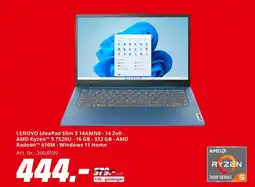 MediaMarkt Lenovo ideapad slim 3 14amn8 Angebot