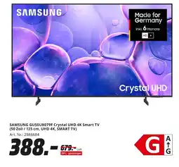 MediaMarkt Samsung gu50u8079f crystal uhd 4k smart tv Angebot