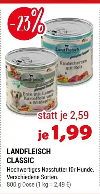 Zookauf Landfleisch classic rinderherzen mit reis Angebot