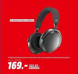MediaMarkt Sennheiser momentum 4 wireless Angebot