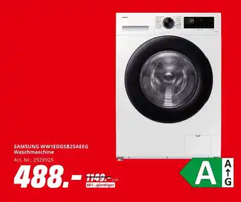 MediaMarkt Samsung ww1edg5b25aeeg waschmaschine Angebot