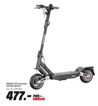 MediaMarkt Navee st3 e-scooter Angebot